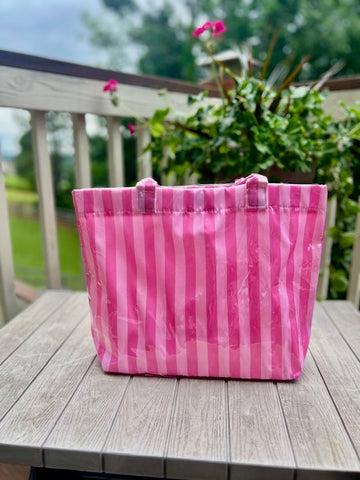 HOT PINK & LIGHT PINK: Pool/Beach/Everyday Tote